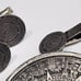 Sterling silver cufflink/ tie clip men’s lot. AZTEC