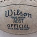 Y. A. Tittle Wilson AD57 Official Football