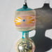 Vintage Glass Multi Indent Jumbo Tiered DAISY DROP Christmas Ornament Germany