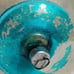 Vintage Glass Multi Indent Jumbo Tiered DAISY DROP Christmas Ornament Germany