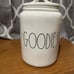 Rae Dunn Goodies and flour canister set