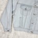 Levis Denim Jacket Womens Adult Large Light Blue Trucker Ex-boyfriend Premium