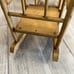 Vintage or Antique Wooden Rocking Twin Doll High Chair