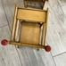 Vintage or Antique Wooden Rocking Twin Doll High Chair
