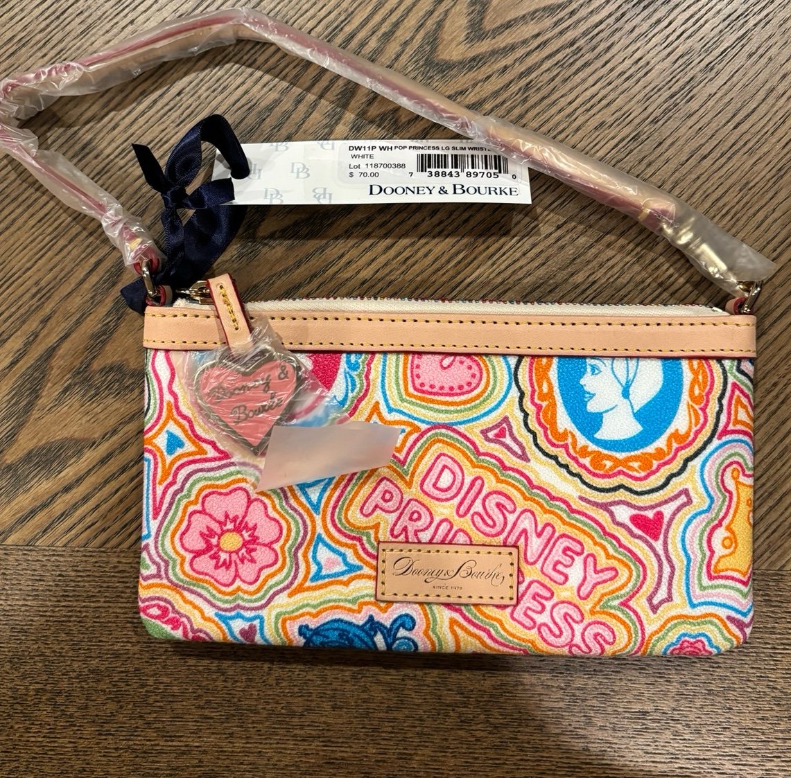 Dooney & Bourke Disney Princess Wristlet - NWT
