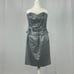 Social Occasions by Mon Cheri Two-Piece Satin Sequin Knee Length Dress NWT Sz10