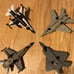 Military Plane Diecast Lot-Lot Of 4