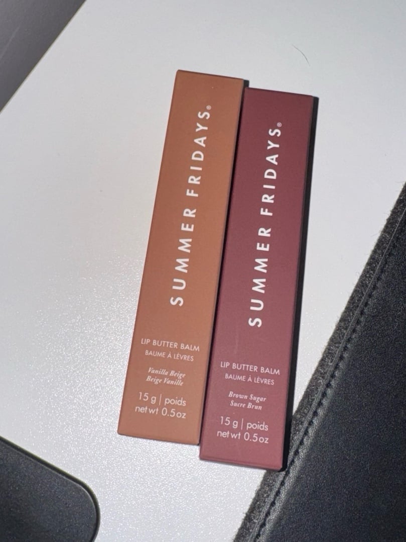 Summer Fridays lip balm set