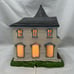 Cracker Barrel Light Up Christmas Victorian House Accent Lighted Building Rare