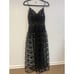 Vtg Victoria's Secret Gold Label Sheer Black All Over Lace Midi Dress Whimsigoth