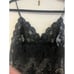Vtg Victoria's Secret Gold Label Sheer Black All Over Lace Midi Dress Whimsigoth