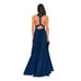 Twobirds Navy Convertible Gown Formal Dress Halter Twist Adjustible - S