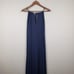 Twobirds Navy Convertible Gown Formal Dress Halter Twist Adjustible - S