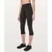Lululemon Fast & Free Crop II *Nulux 19 Black