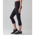Lululemon Fast & Free Crop II *Nulux 19 Black