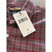 Ralph Lauren Rugby Shirt Mens Size L NWT Plaid Button Up Long Sleeve Red Cotton