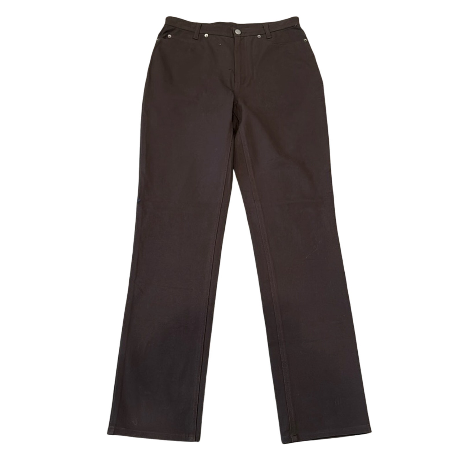 NWT AR Jeans Women's Megan Slim Straight Jeans Chocolate Size 12