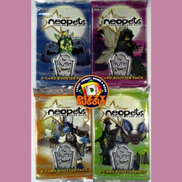 The Haunted Woods - SEALED NeoPets TCG Booster Pack (Random Wrapper Art)
