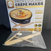NIB Electric Professional Crepe Maker Non-Stick 12 1000 Watt Wooden Utensils