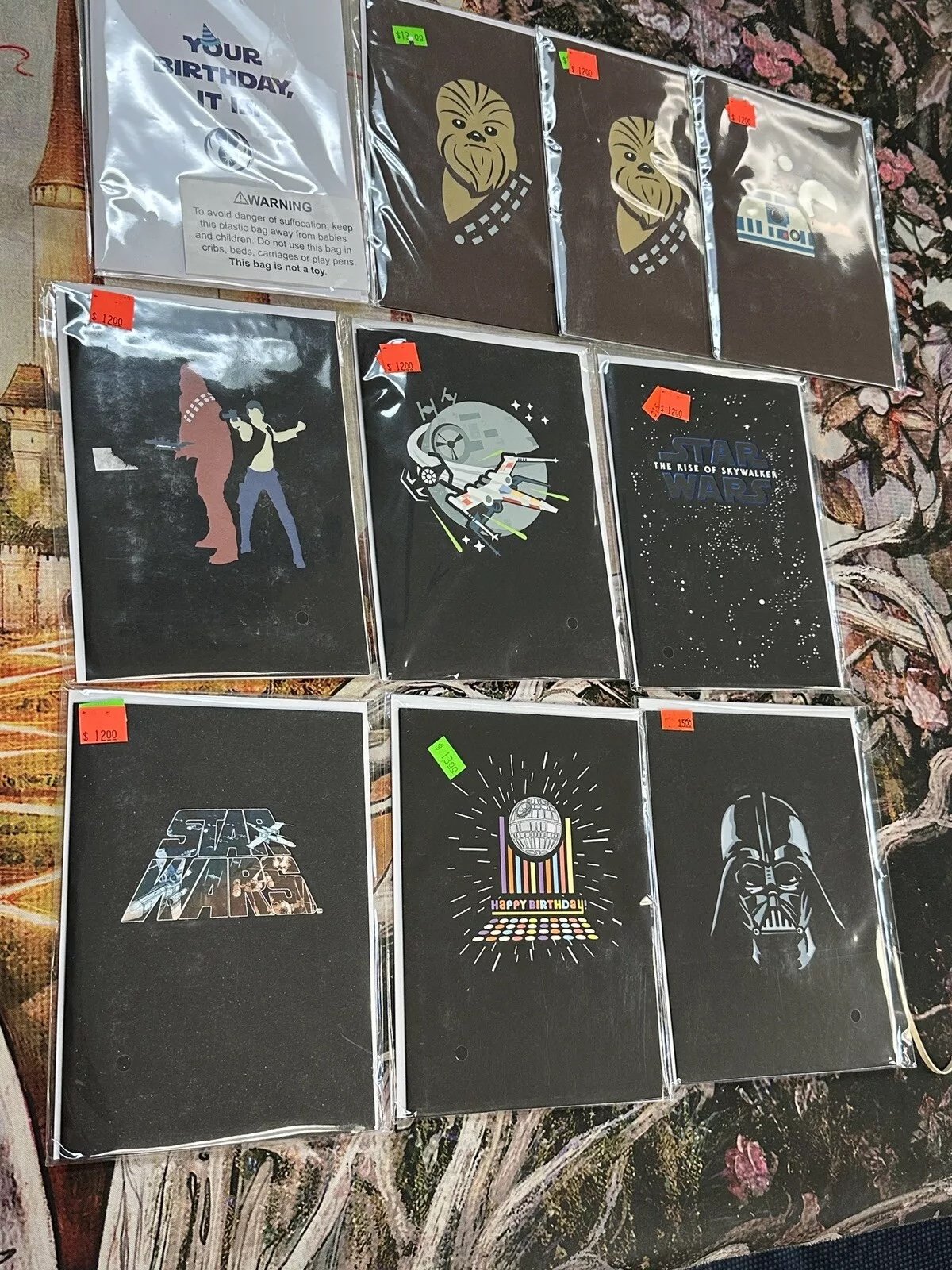 Star Wars set of 10 Love pop greeting cards ( bundle 3)