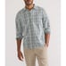 Marine Layer Lightweight Plaid Corduroy Shirt - Blue Green Plaid XL