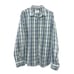 Marine Layer Lightweight Plaid Corduroy Shirt - Blue Green Plaid XL