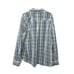 Marine Layer Lightweight Plaid Corduroy Shirt - Blue Green Plaid XL
