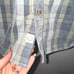 Marine Layer Lightweight Plaid Corduroy Shirt - Blue Green Plaid XL