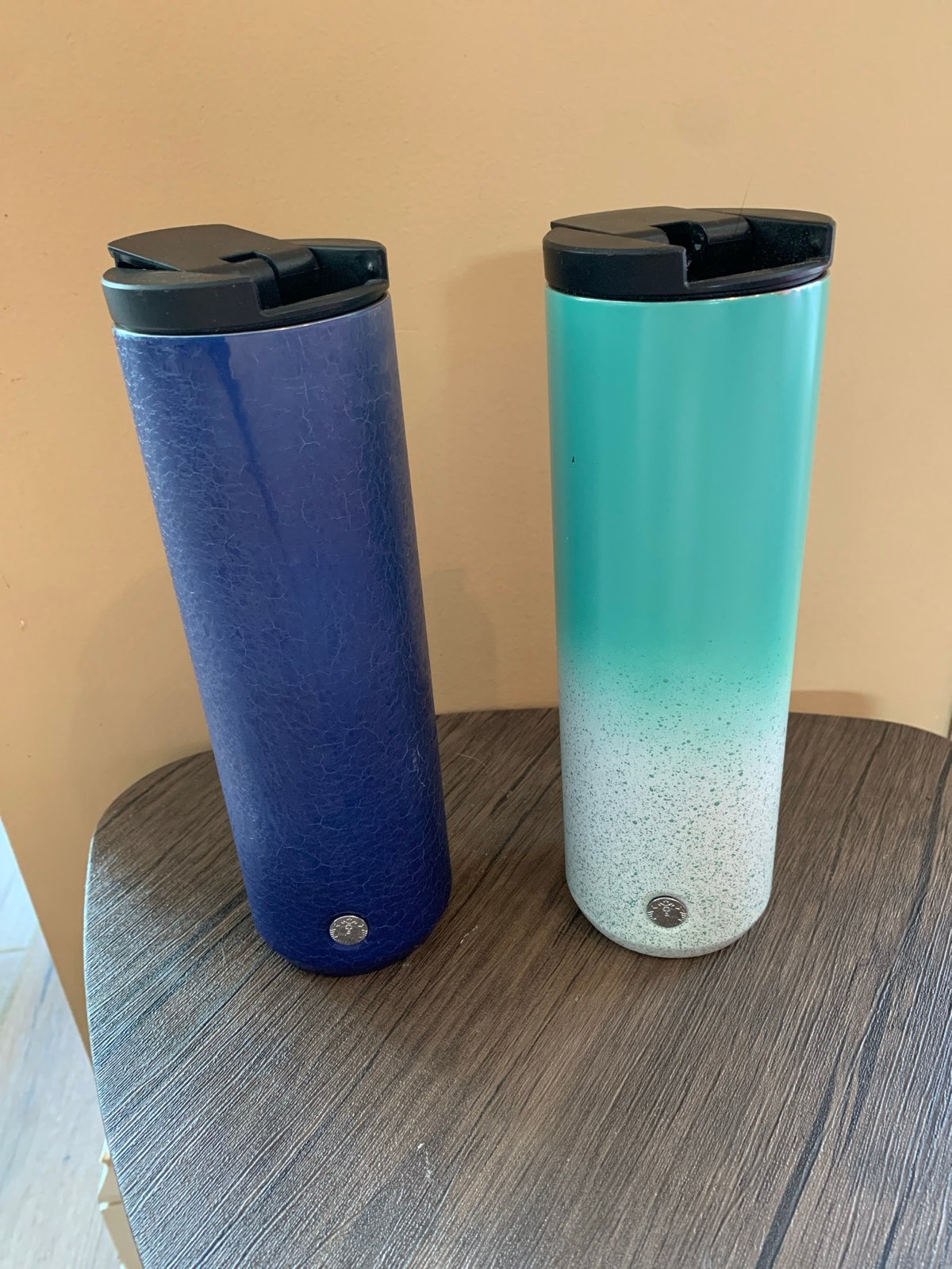 Starbucks set of two stainless steel tumbles