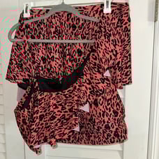Off Shoulder Bathing Two Piece Bathing Suit