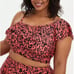 Off Shoulder Bathing Two Piece Bathing Suit