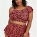 Off Shoulder Bathing Two Piece Bathing Suit