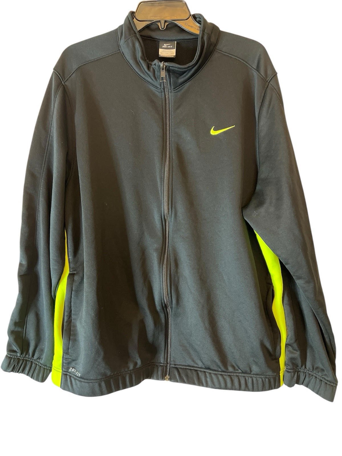 nike dri fit jacket men full zip XXL