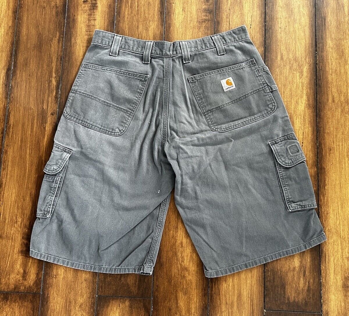 Carhartt B275 CHR Utility Cargo Shorts Men's 33 Charcoal Gray