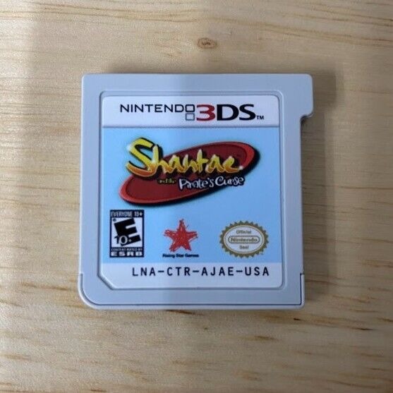 Shantae and the Pirate's Curse Nintendo 3DS Cartridge Only US Version Tested!