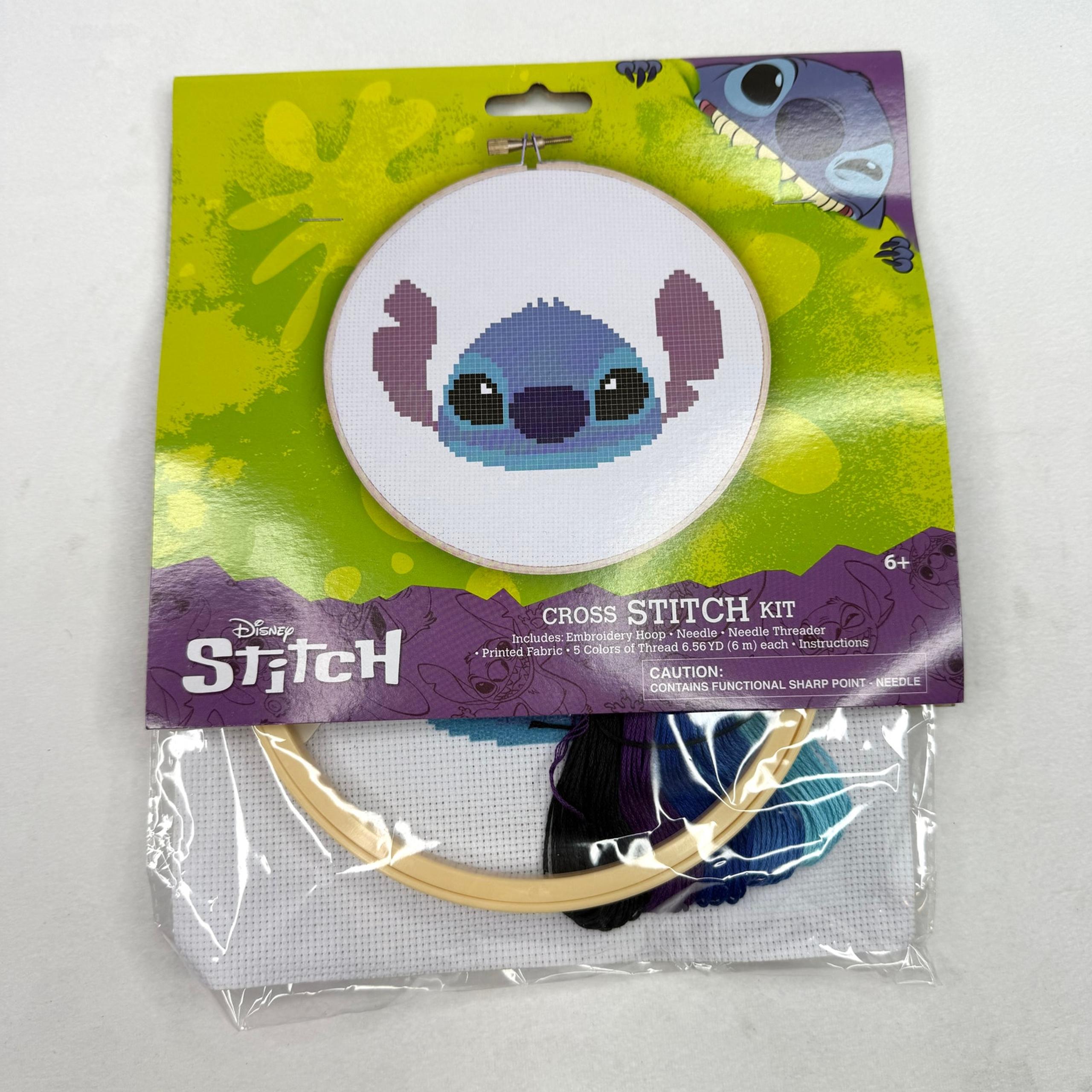 New Disney Stitch Cross Stitch Kit
