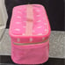 Juicy Couture Scottie Signature Logo Zip-Around Velour Cosmetic Bag