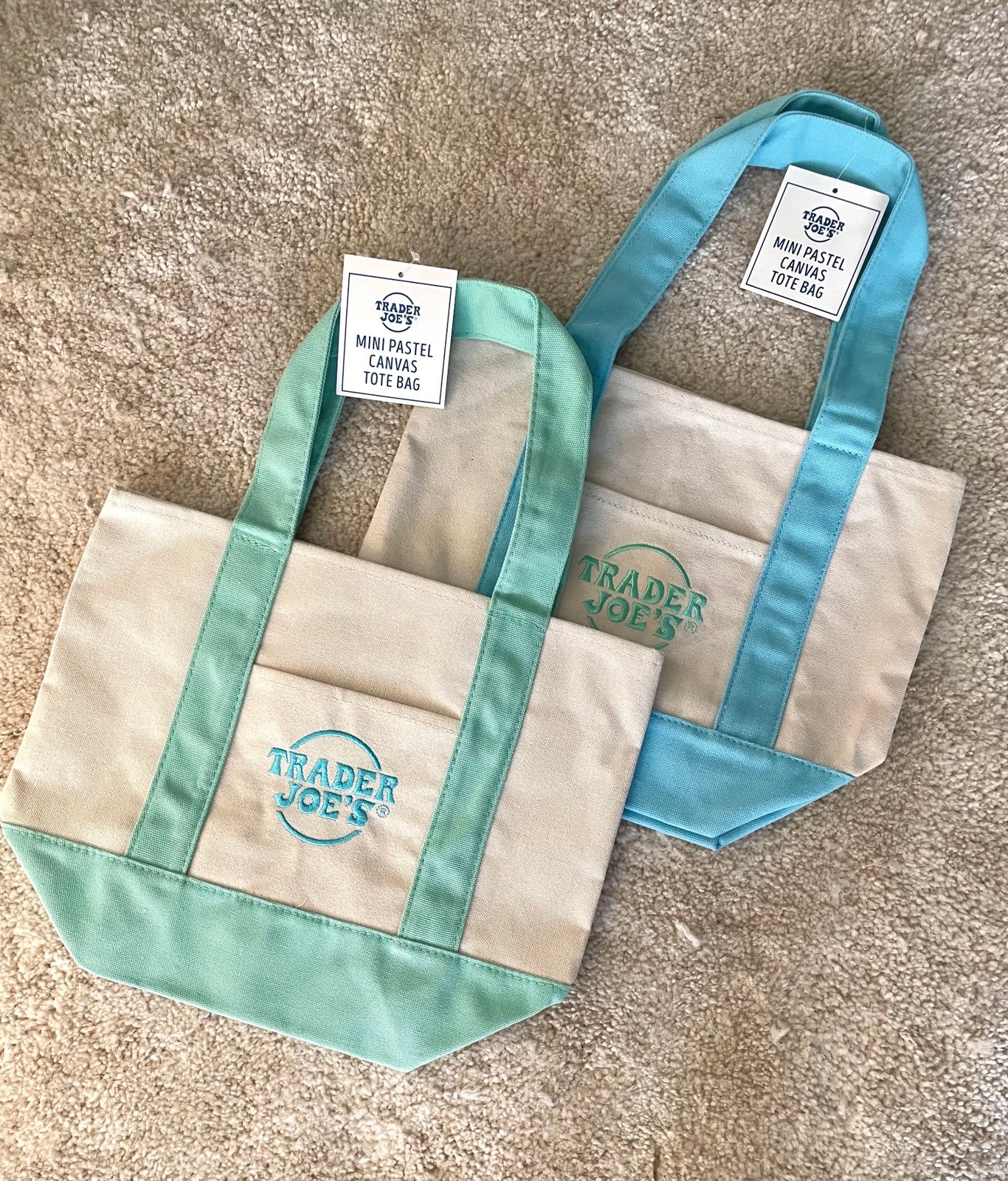 Trader Joe’s Canvas mini tote bag