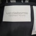 Liz Claiborne Liz Sport Petite Black/White Plaid Wool Blend Wrap Skirt Size 12P