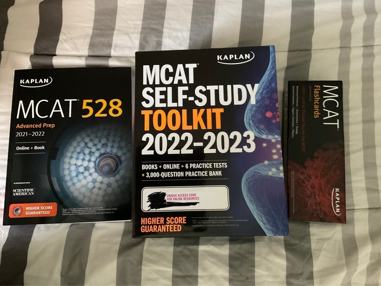 MCAT Complete 7-Book Kaplan Prep-Books, 2022-2023 BUNDLE