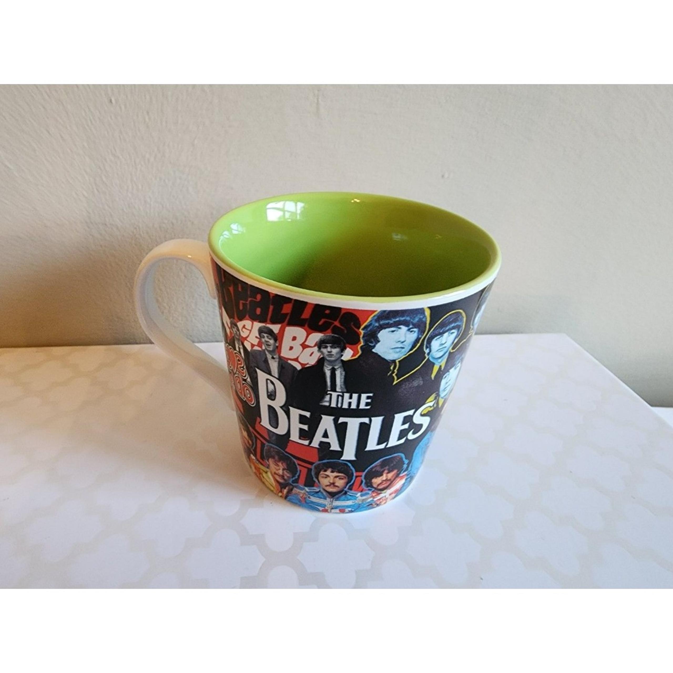 The Beatles Coffee Tea Mug 2016 Apple Corps Rubber Soul Peppers Love Me Do Rare