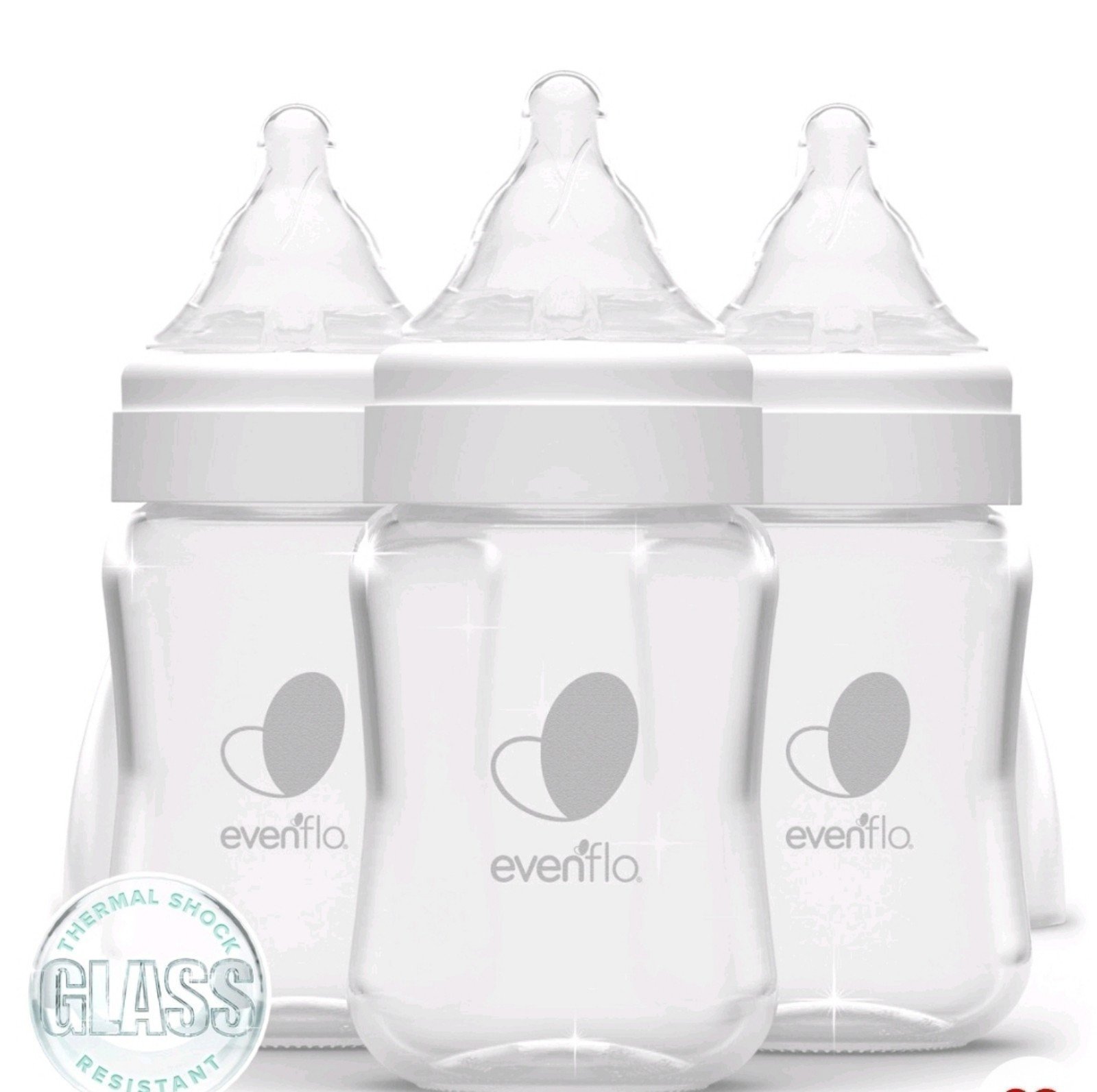 Evenflo Glass Bottles 3pack 6oz rare SOLD OUT