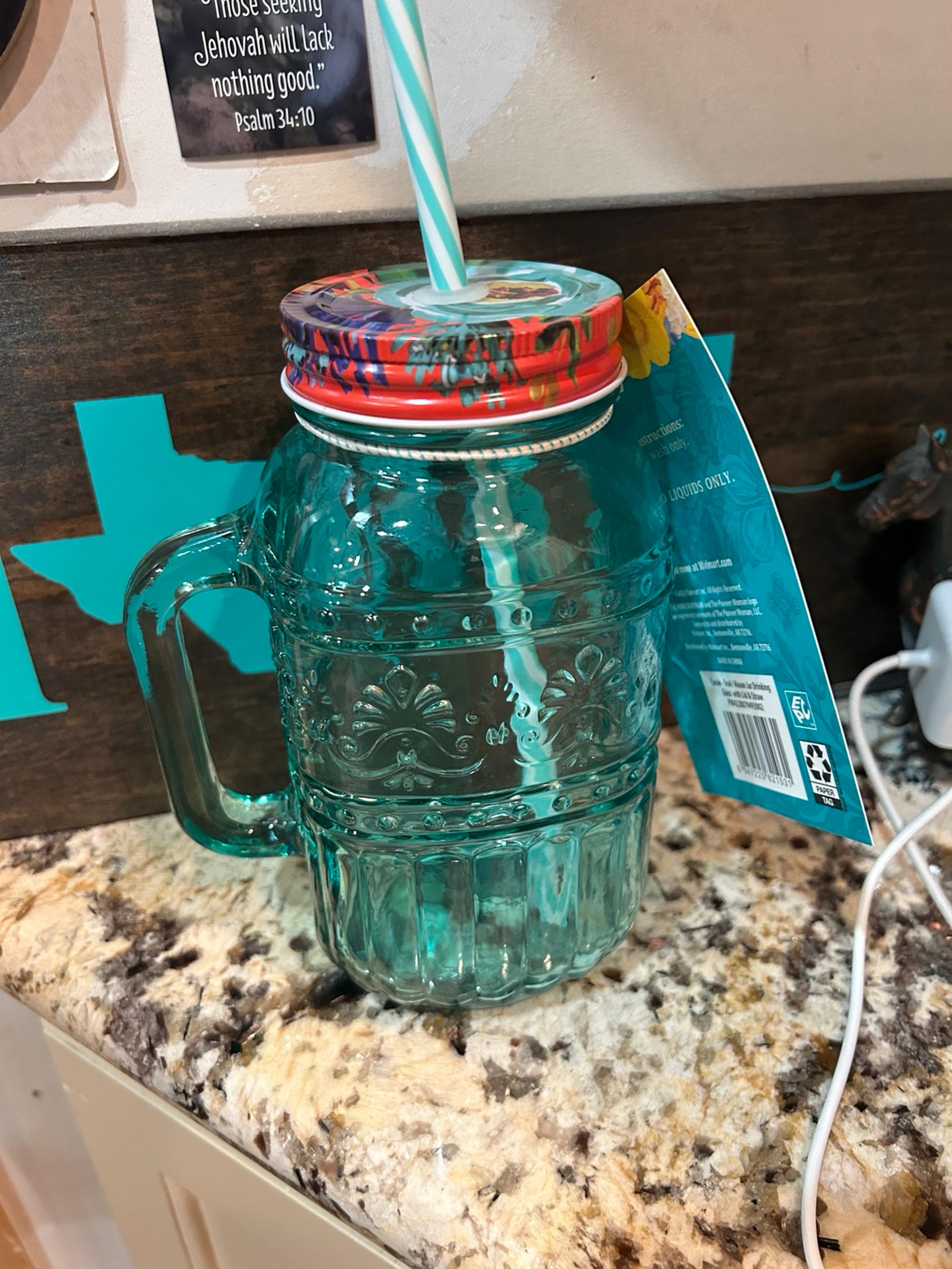 Pioneer woman drinking cup