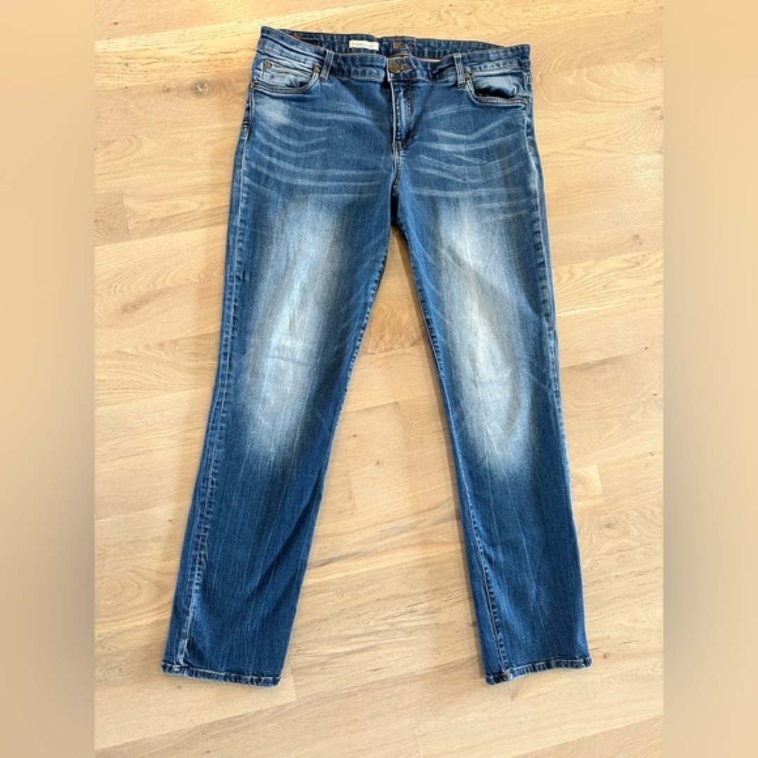 KUT from the kloth Catherine boyfriend jeans sz 14
