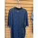 NWT Swing juice Geometric Performance Golf Polo XL Shirt NAVY