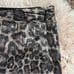 Michael Michael Kors sequined leopard print skirt New sz XL