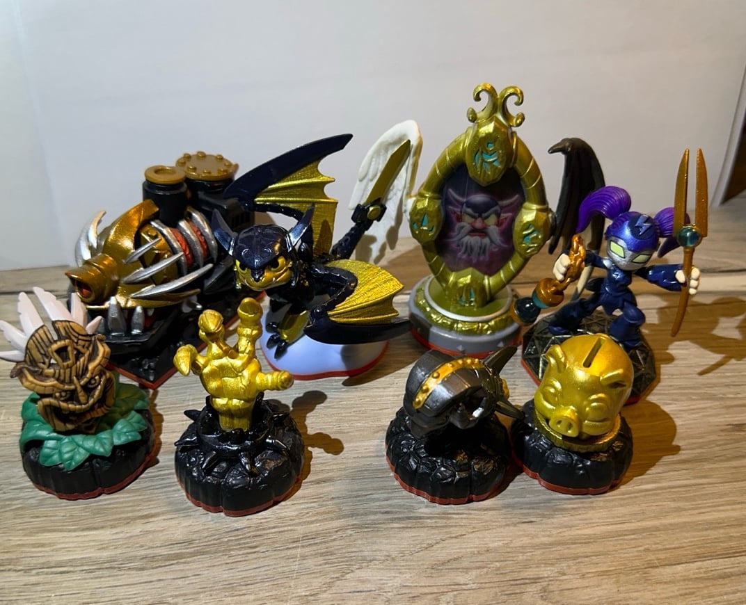 Skylanders Trap Team: Mirror of Mystery Adventure+Nightmare legendary rare pack