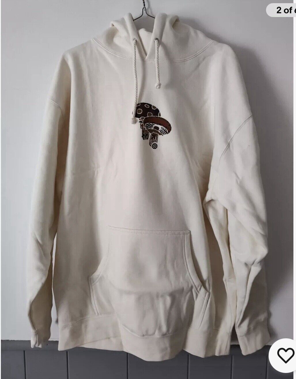 New ~ STANCE ~ Mushroom Interconnected Pullover Hoodie Size XXL. NEW SEALED