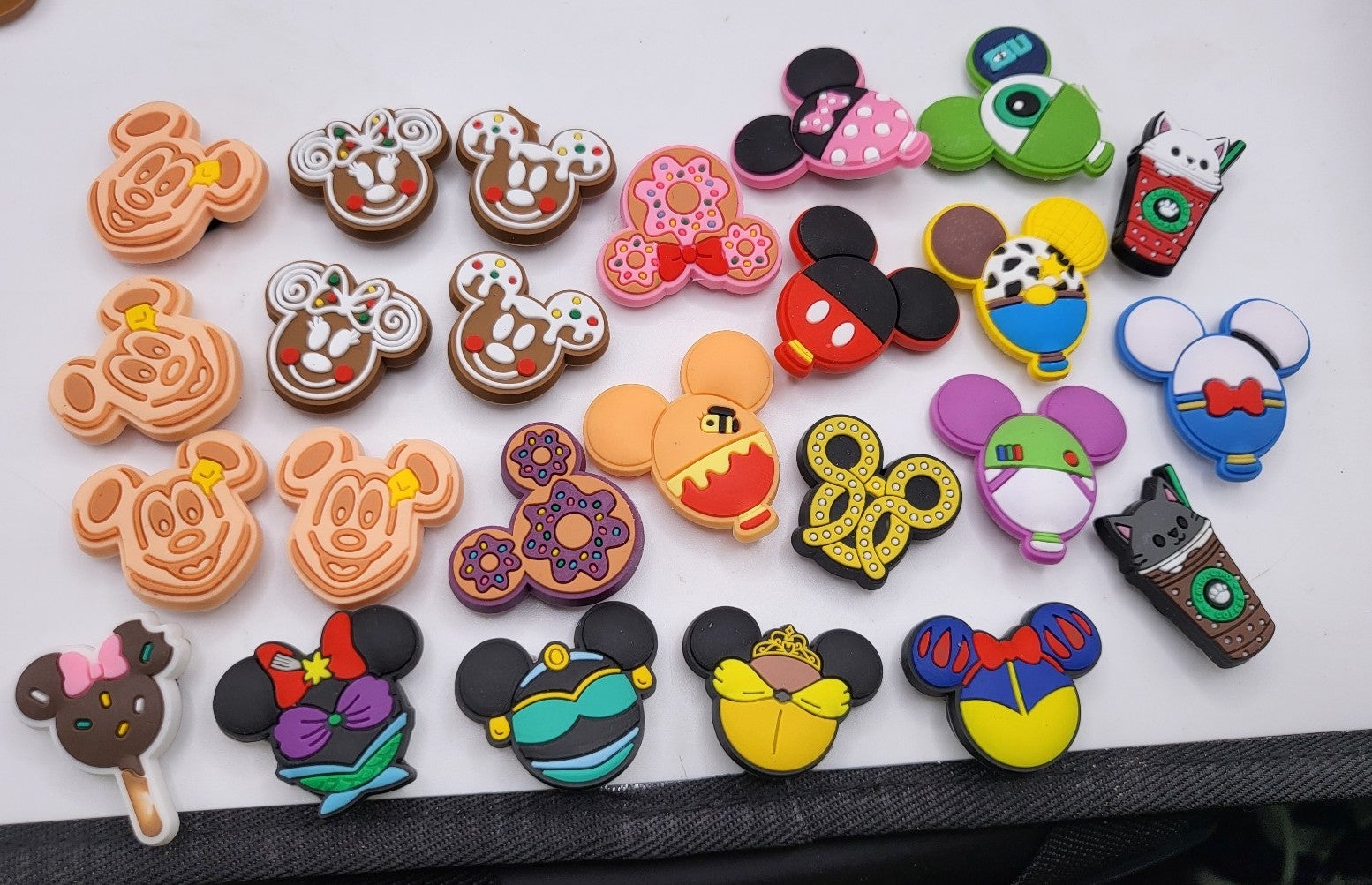 25pc Disney Croc Charm Collection