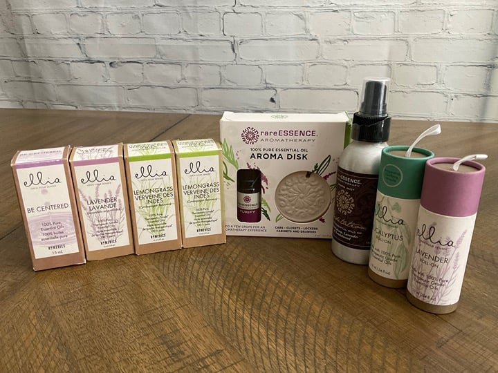 Ellia 100% pure Essential oil variety bundle Aromatherapy